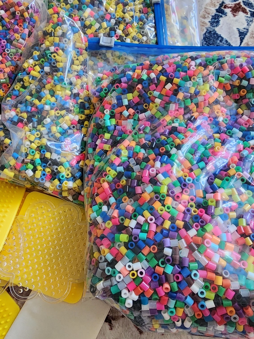 Bulk Multi-Color Perler-Style Fuse Beads - Large Bag